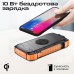 Батарея универсальная Promate 20000mAh PD/20W, QC/3/0, Solar, QI, IP65 (solartank-20pdqi.black)