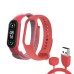 Ремешок для фитнес браслета Armorstandart комплект 3шт Xiaomi Mi Band 7/6/5 New Style Red (ARM77038) Ремешок для фитнес браслета Armorstandart комплект 3шт Xiaomi Mi Band 7/6/5 New Style Red (ARM77038)