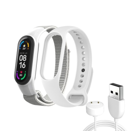 Ремешок для фитнес браслета Armorstandart комплект 3шт Xiaomi Mi Band 7/6/5 New Style White (ARM77041) Ремешок для фитнес браслета Armorstandart комплект 3шт Xiaomi Mi Band 7/6/5 New Style White (ARM77041)