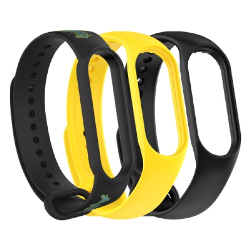 Ремешок для фитнес браслета Armorstandart комплект 3шт Xiaomi Mi Band 7/6/5 New Style Inscription (ARM87044) Ремешок для фитнес браслета Armorstandart комплект 3шт Xiaomi Mi Band 7/6/5 New Style Inscription (ARM87044)