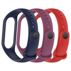 Ремешок для фитнес браслета Armorstandart комплект 3шт Xiaomi Mi Band 7/6/5 New Style Utility (ARM75069)