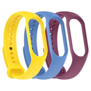 Ремешок для фитнес браслета Armorstandart комплект 3шт Xiaomi Mi Band 7/6/5 New Style Viola (ARM87046)