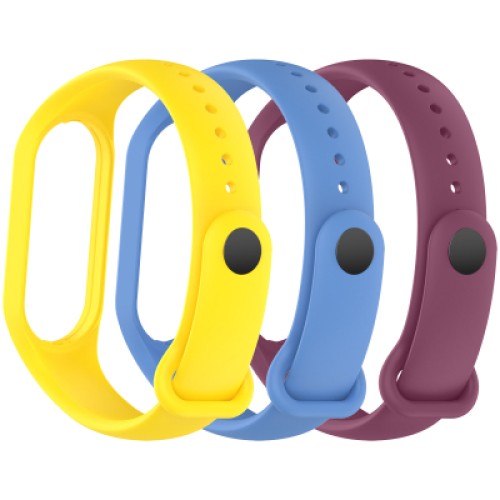 Ремешок для фитнес браслета Armorstandart комплект 3шт Xiaomi Mi Band 7/6/5 New Style Viola (ARM87046) Ремешок для фитнес браслета Armorstandart комплект 3шт Xiaomi Mi Band 7/6/5 New Style Viola (ARM87046)