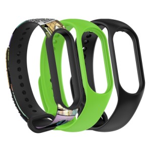 Ремешок для фитнес браслета Armorstandart комплект 3шт Xiaomi Mi Band 7/6/5 New Style Wolverine (ARM87047)