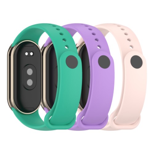 Ремешок для фитнес браслета Armorstandart комплект 3шт Xiaomi Smart Band 10/9/8 Spring (ARM75720)