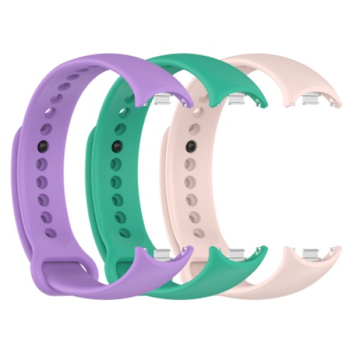 Ремешок для фитнес браслета Armorstandart комплект 3шт Xiaomi Smart Band 10/9/8 Spring (ARM75720)