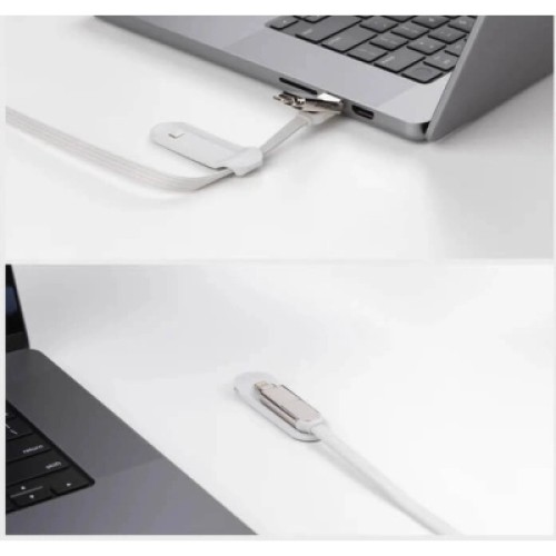 Дата кабель 6in1 inCharge XL 3.0m white Rolling Square (XLL02R) Дата кабель 6in1 inCharge XL 3.0m white Rolling Square (XLL02R)