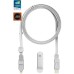 Дата кабель 6in1 inCharge XL 3.0m white Rolling Square (XLL02R) Дата кабель 6in1 inCharge XL 3.0m white Rolling Square (XLL02R)