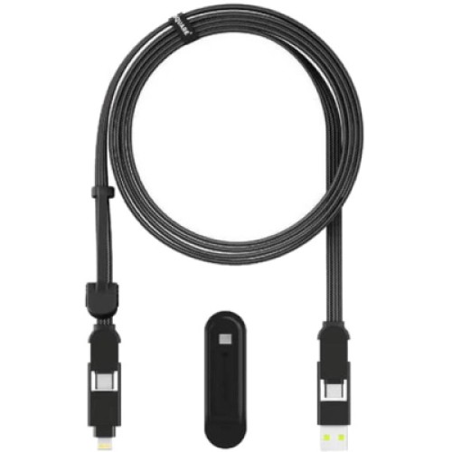 Дата кабель 6in1 inCharge XL 3.0m black Rolling Square (XLL01R) Дата кабель 6in1 inCharge XL 3.0m black Rolling Square (XLL01R)