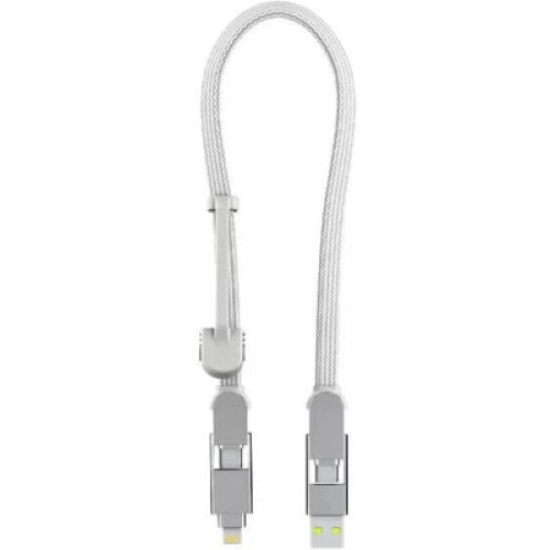 Дата кабель 6in1 inCharge XL 0.3m white Rolling Square (XLS02R) Дата кабель 6in1 inCharge XL 0.3m white Rolling Square (XLS02R)