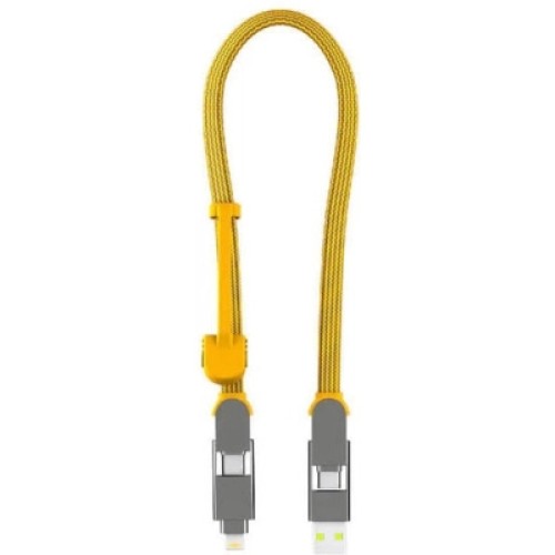 Дата кабель 6in1 inCharge XL 0.3m yellow Rolling Square (XLS03R) Дата кабель 6in1 inCharge XL 0.3m yellow Rolling Square (XLS03R)