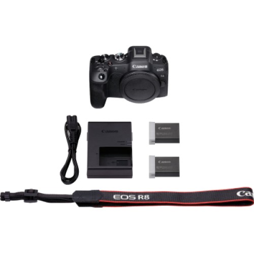 Цифровой фотоаппарат Canon EOS R8 body + LP-E17 Kit (5803C087) Цифровой фотоаппарат Canon EOS R8 body + LP-E17 Kit (5803C087)