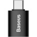 Переходник OTG USB 3.1 AF to USB-C black Baseus (ZJJQ000001)