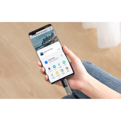 Переходник OTG USB 3.1 AF to USB-C black Baseus (ZJJQ000001)