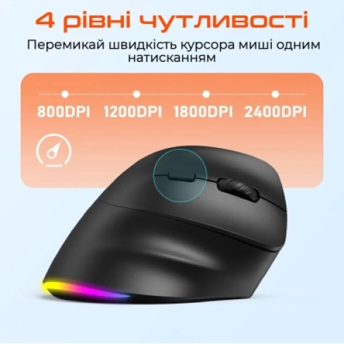 Мышка Meetion BTM010R RGB Bluetooth/Wireless Black (MT-BTM010R-A) Мышка Meetion BTM010R RGB Bluetooth/Wireless Black (MT-BTM010R-A)