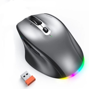 Мышка Meetion BTM007 Wireless/Bluetooth Gray (MT-BTM007-W)