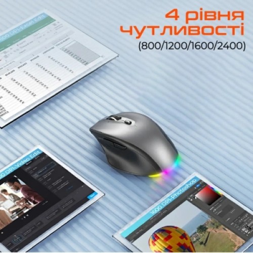 Мышка Meetion BTM007 Wireless/Bluetooth Gray (MT-BTM007-W) Мышка Meetion BTM007 Wireless/Bluetooth Gray (MT-BTM007-W)