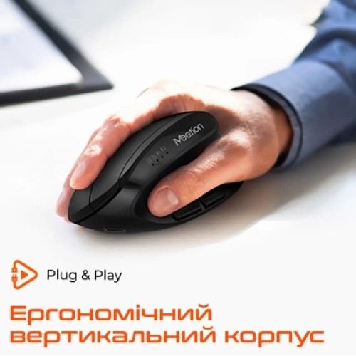 Мышка Meetion BTM008 Wireless/Bluetooth Black (MT-BTM008-A) Мышка Meetion BTM008 Wireless/Bluetooth Black (MT-BTM008-A)