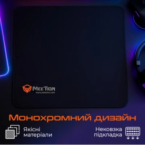 Коврик для мышки Meetion PD015 Black (MT-PD015-A) Коврик для мышки Meetion PD015 Black (MT-PD015-A)