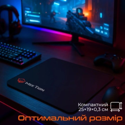 Коврик для мышки Meetion PD015 Black (MT-PD015-A) Коврик для мышки Meetion PD015 Black (MT-PD015-A)
