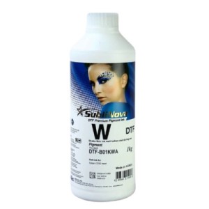 Чернила InkTec Epson DTF Premium 1L, pigmented white (DTF-B01KWA)