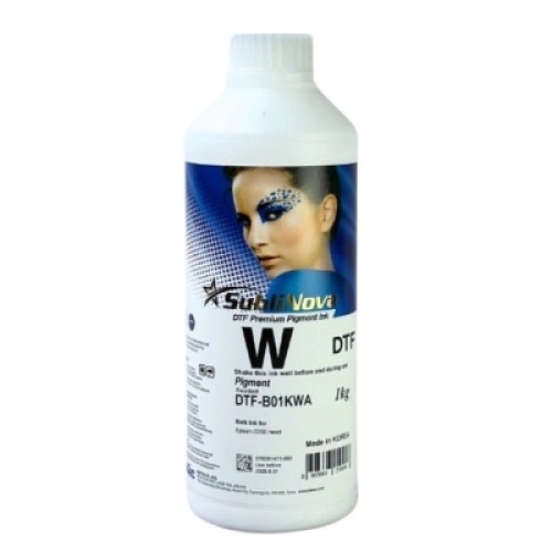 Чернила InkTec Epson DTF Premium 1L, pigmented white (DTF-B01KWA) Чернила InkTec Epson DTF Premium 1L, pigmented white (DTF-B01KWA)