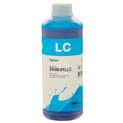 Чернила InkTec Epson LFP Pigment Light Cyan 1L (EKI05-01LLC) Чернила InkTec Epson LFP Pigment Light Cyan 1L (EKI05-01LLC)