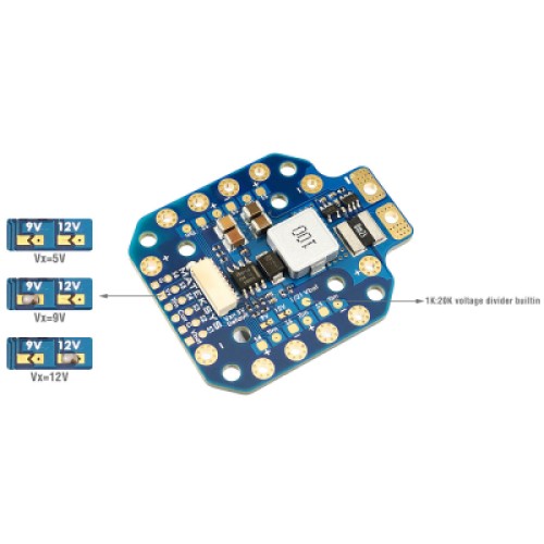 Плата распределения питания (PDB) MATEK PDB HEX (PDB-HEX) Плата распределения питания (PDB) MATEK PDB HEX (PDB-HEX)