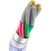 Дата кабель USB 2.0 AM to USB-C 1.2m 100W purple Baseus (CAJY000405) Дата кабель USB 2.0 AM to USB-C 1.2m 100W purple Baseus (CAJY000405)