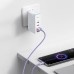 Дата кабель USB 2.0 AM to USB-C 1.2m 100W purple Baseus (CAJY000405) Дата кабель USB 2.0 AM to USB-C 1.2m 100W purple Baseus (CAJY000405)