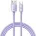 Дата кабель USB 2.0 AM to USB-C 1.2m 100W purple Baseus (CAJY000405) Дата кабель USB 2.0 AM to USB-C 1.2m 100W purple Baseus (CAJY000405)