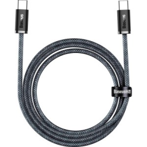Дата кабель USB-C to USB-C 2.0m 100W slate gray Baseus (CALD000316)