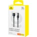Дата кабель USB-C to USB-C 2.0m 100W (20V/5A) black Baseus (P10373000111-01) Дата кабель USB-C to USB-C 2.0m 100W (20V/5A) black Baseus (P10373000111-01)