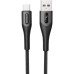 Дата кабель USB 2.0 AM to USB-C 1.0m 3A braided black SkyDolphin (USB-000583) Дата кабель USB 2.0 AM to USB-C 1.0m 3A braided black SkyDolphin (USB-000583)