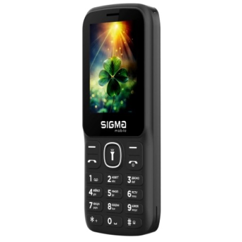 Мобильный телефон Sigma X-style 242 LUCKY Black (4827798792919)