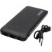 Батарея универсальная GEAR 10000mAh, 10W, USB-TypeC, 2*USB-A, Micro-USB, black (SL10)