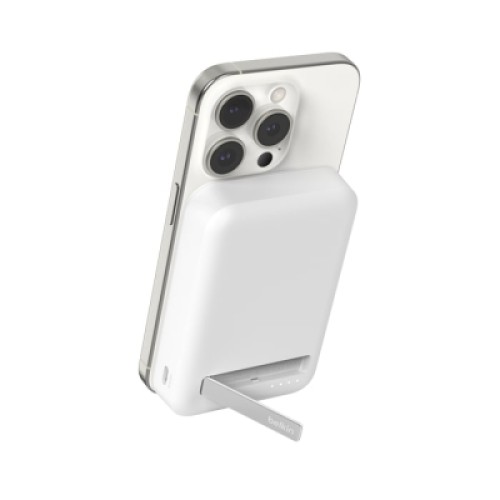 Батарея универсальная Belkin 8000mAh MagSafe Wireless Qi2 White (BPD007BTWH) Батарея универсальная Belkin 8000mAh MagSafe Wireless Qi2 White (BPD007BTWH)