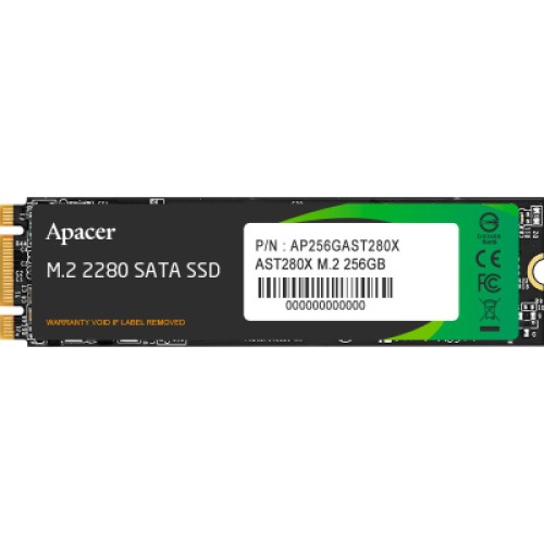 Накопитель SSD M.2 2280 256GB Apacer (AP256GAST280X)