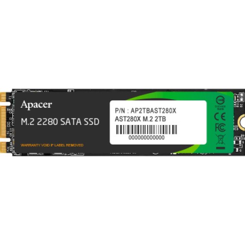 Накопитель SSD M.2 2280 2TB Apacer (AP2TBAST280X)