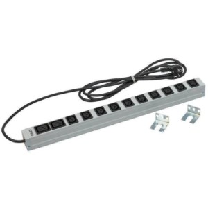 Силовой блок 0U 560mm, вертикальный, 16A, 10xC13, 2xC19, кабель 3м Zpas (W-LZ16-70-00-000)