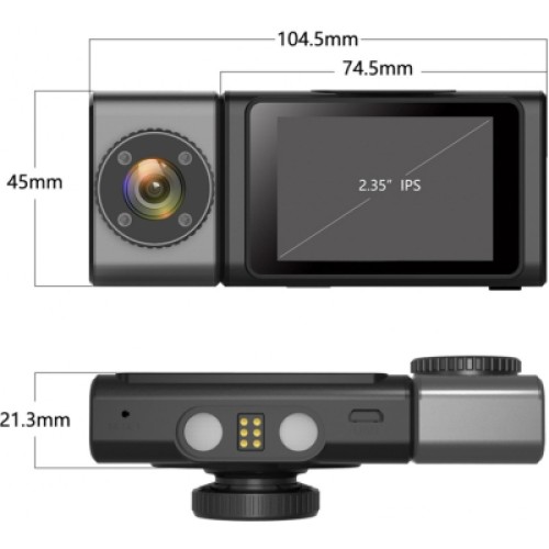 Видеорегистратор Aspiring Alibi 8 Dual, WI-FI (86ASCAR21PB)