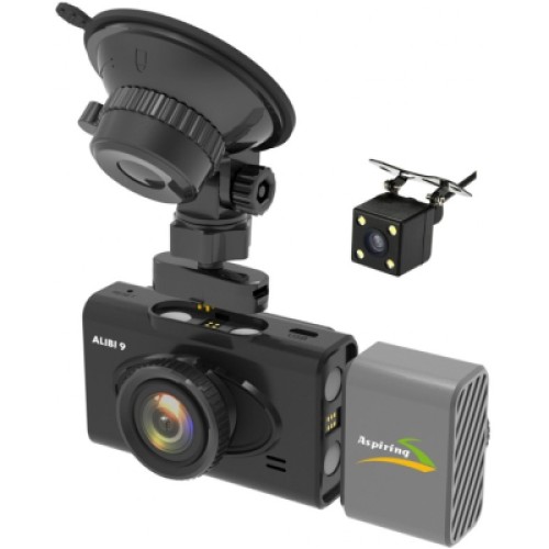 Видеорегистратор Aspiring Alibi 9 GPS, 3 Cameras, Speedcam (CD1MP20GAL9)