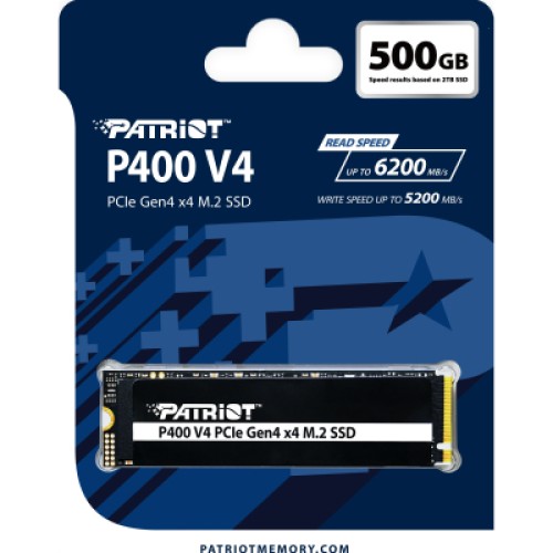 Накопитель SSD M.2 2280 500GB P400 Patriot (P400VP500GM28H)