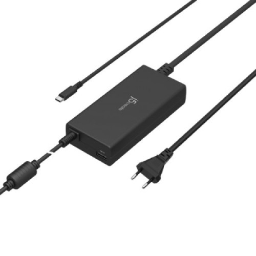 Блок питания к ноутбуку J5create USB-C/PD/90W, USB-A/10W (JUP2290C-EN)