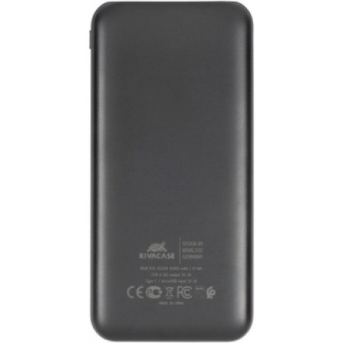 Батарея универсальная RivaCase 10000mA, 10W, black (VA2031)