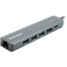 Концентратор Blueendless USB-C 6-in-1 3xUSB 3.0 + HDMI + RJ45 + USB-C PD100W (CA913909) Концентратор Blueendless USB-C 6-in-1 3xUSB 3.0 + HDMI + RJ45 + USB-C PD100W (CA913909)