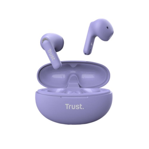 Наушники Trust Yavi Earphones Wireless Purple (25299)