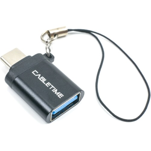 Переходник OTG USB 3.0 AF to USB-C Cabletime (CA913688) Переходник OTG USB 3.0 AF to USB-C Cabletime (CA913688)