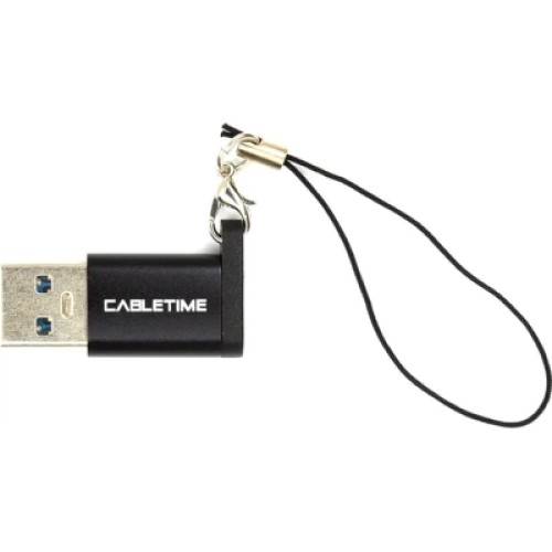 Переходник USB 3.0 AM to USB-C F Cabletime (CA913701) Переходник USB 3.0 AM to USB-C F Cabletime (CA913701)