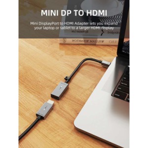 Перехідник miniDisplayPort M to HDMI F 0.15m 4K60Hz Cabletime (CA915347)